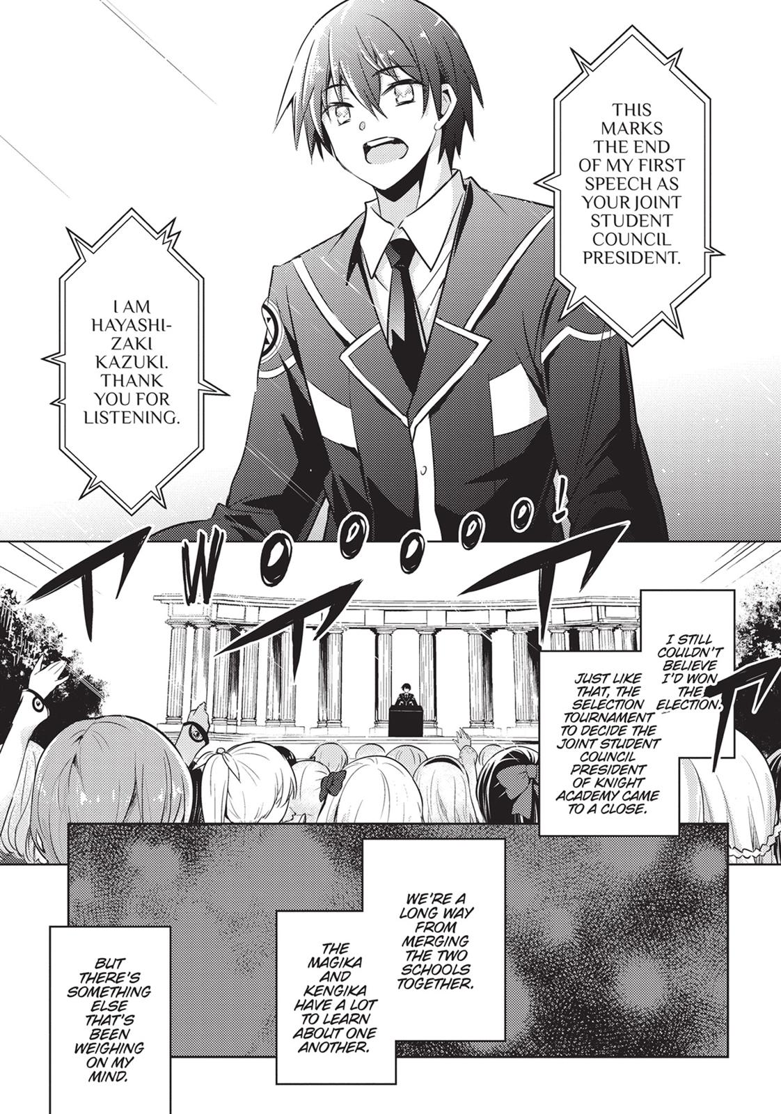 Magika no Kenshi to Shoukan Maou Chapter 61 page 21 - Chapter 61