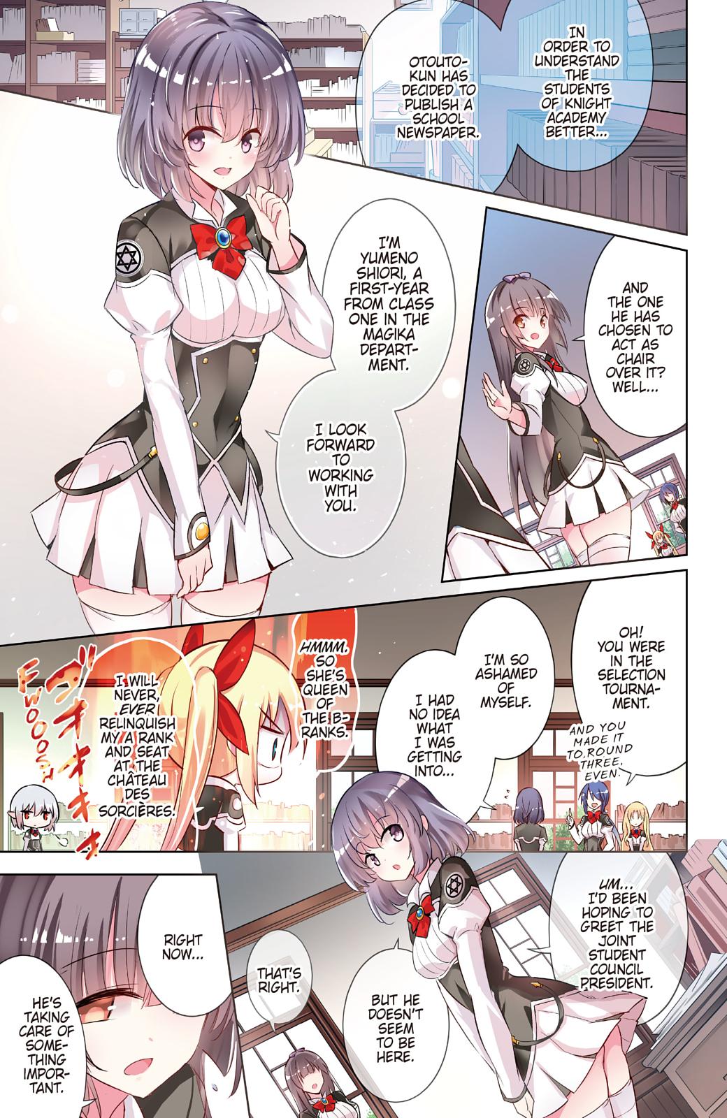 Magika no Kenshi to Shoukan Maou Chapter 62 page 3 - Chapter 62