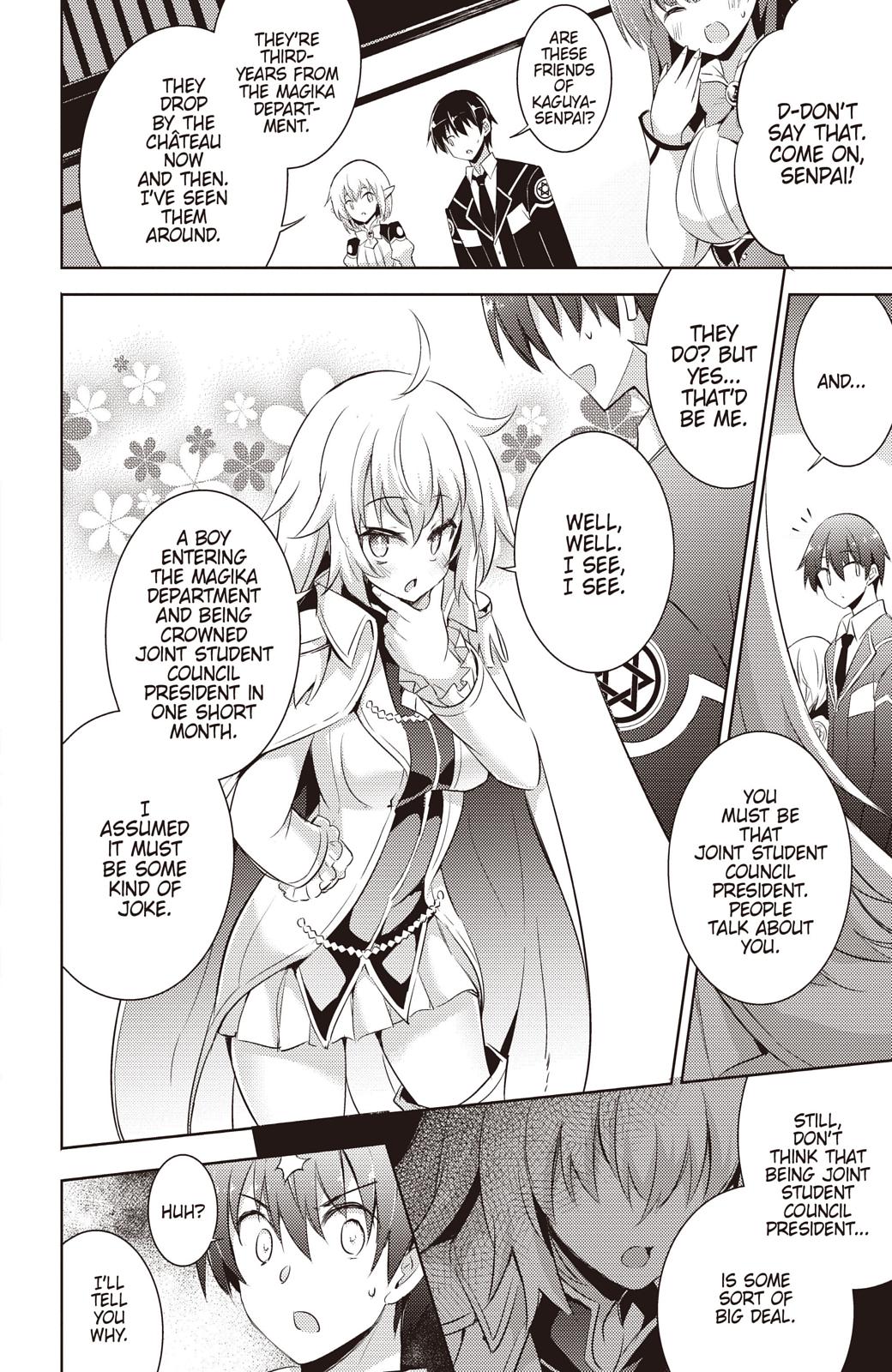 Magika no Kenshi to Shoukan Maou Chapter 65 page 10 - Chapter 65
