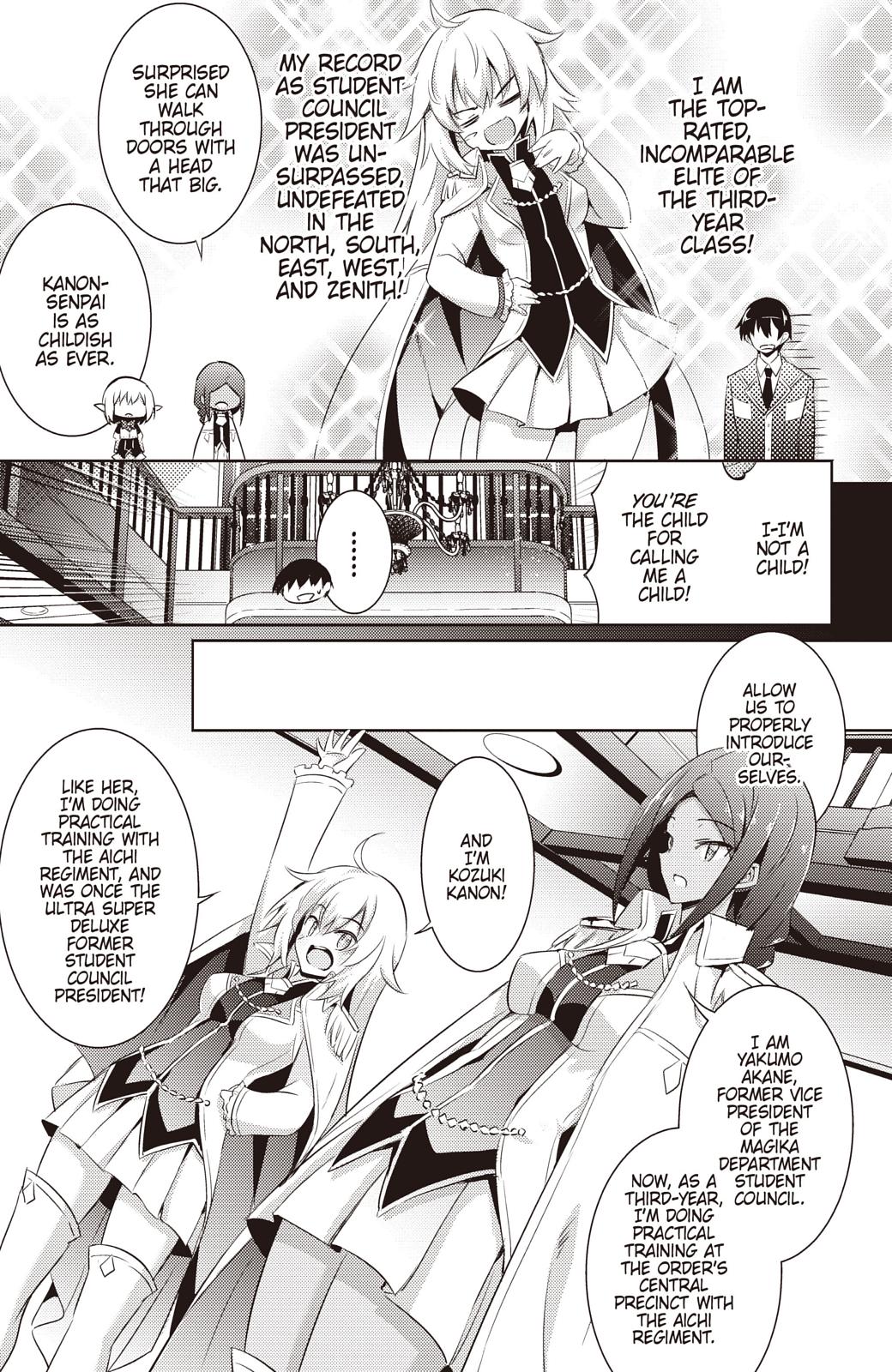 Magika no Kenshi to Shoukan Maou Chapter 65 page 11 - Chapter 65