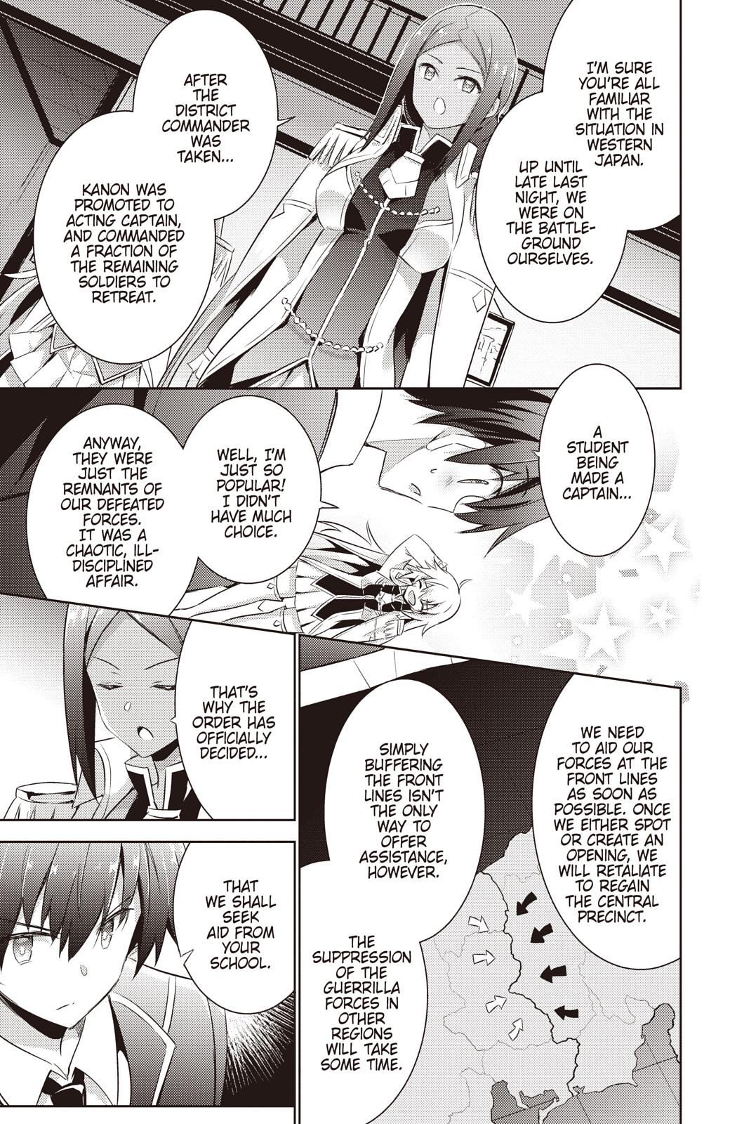 Magika no Kenshi to Shoukan Maou Chapter 65 page 15 - Chapter 65