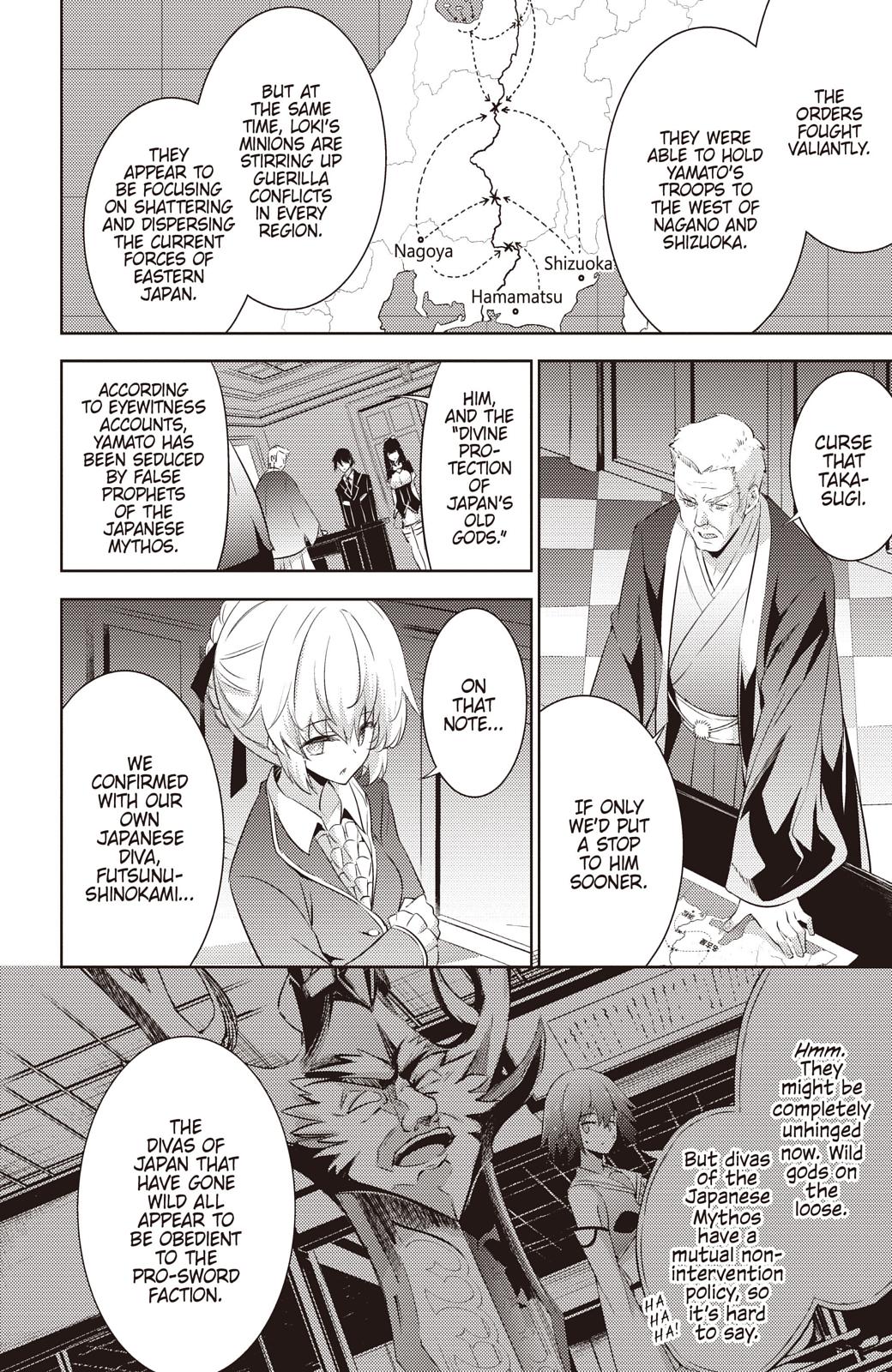 Magika no Kenshi to Shoukan Maou Chapter 65 page 6 - Chapter 65