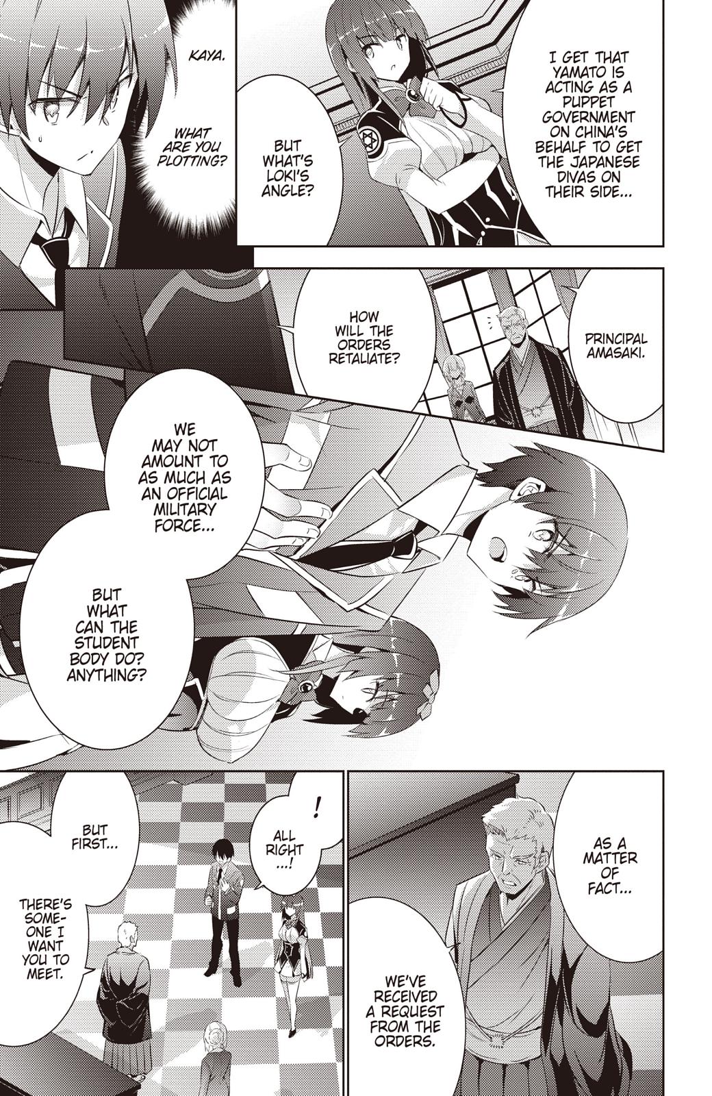 Magika no Kenshi to Shoukan Maou Chapter 65 page 7 - Chapter 65