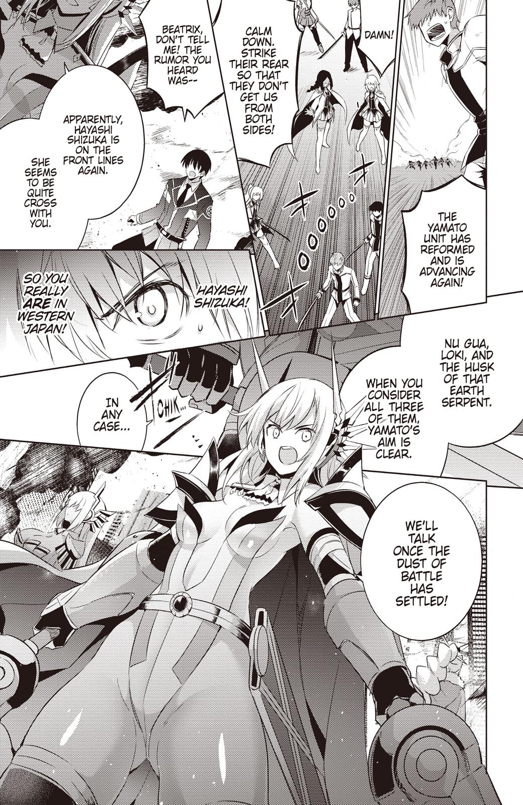 Magika no Kenshi to Shoukan Maou Chapter 66 page 13 - Chapter 66
