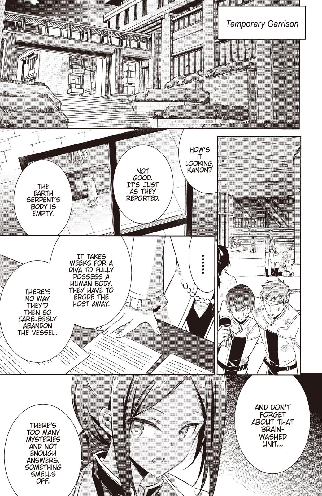 Magika no Kenshi to Shoukan Maou Chapter 66 page 15 - Chapter 66