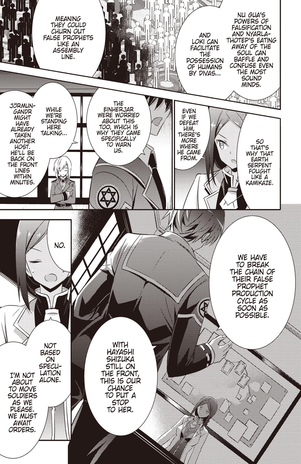 Magika no Kenshi to Shoukan Maou Chapter 66 page 17 - Chapter 66
