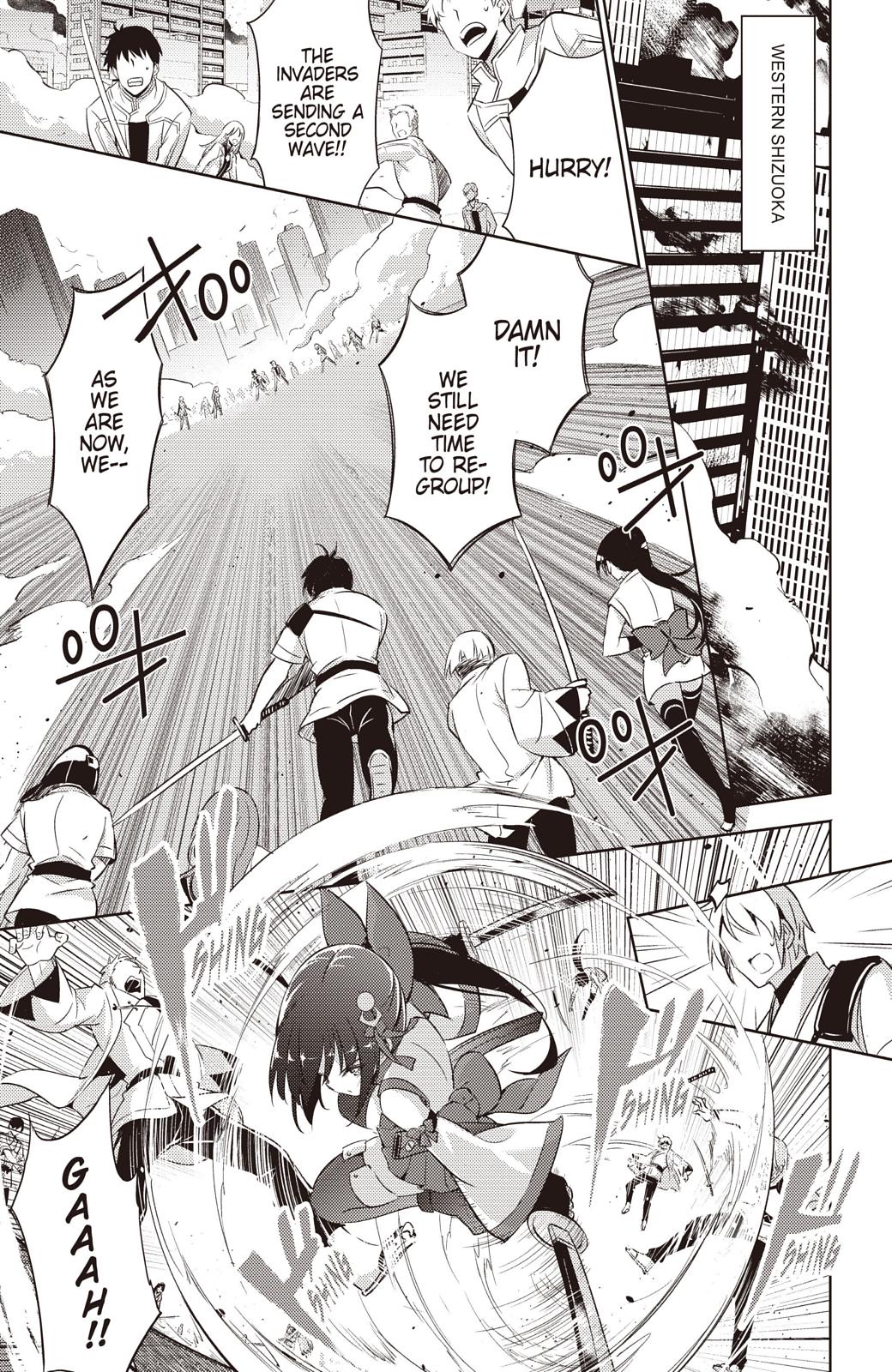 Magika no Kenshi to Shoukan Maou Chapter 66 page 3 - Chapter 66