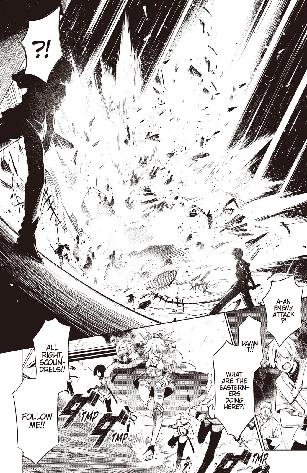 Magika no Kenshi to Shoukan Maou Chapter 67 page 6 - Chapter 67