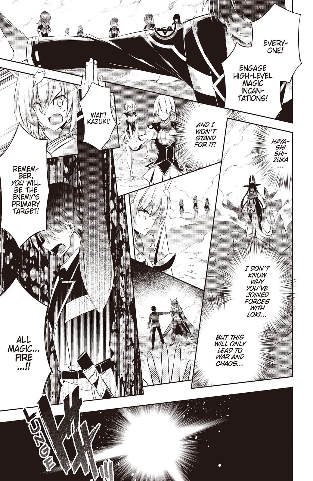 Magika no Kenshi to Shoukan Maou Chapter 67 page 9 - Chapter 67