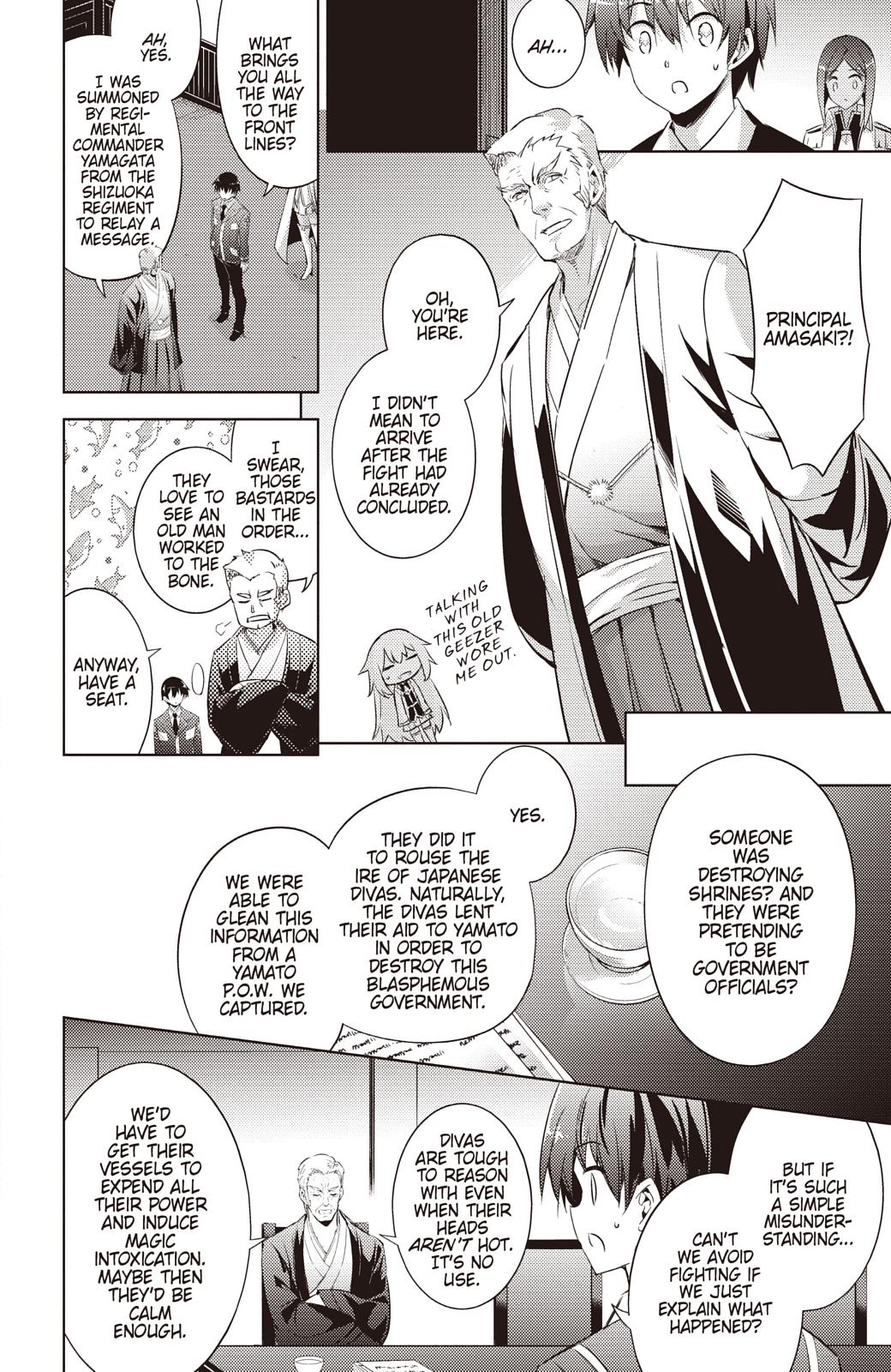 Magika no Kenshi to Shoukan Maou Chapter 68 page 16 - Chapter 68