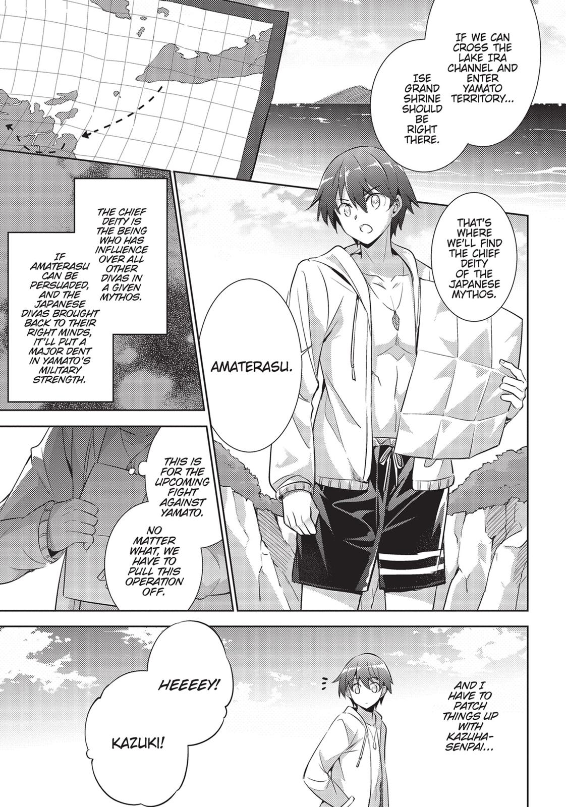 Magika no Kenshi to Shoukan Maou Chapter 69 page 6 - Chapter 69