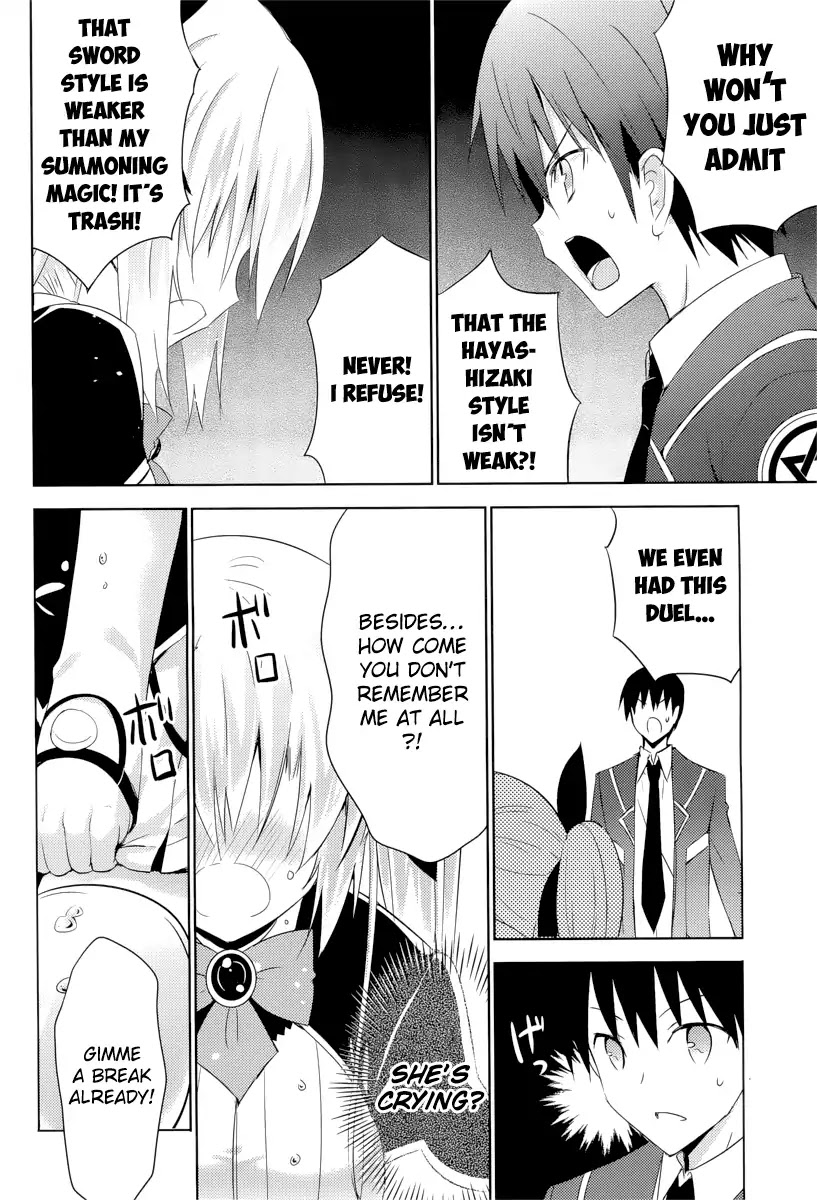 Magika no Kenshi to Shoukan Maou Chapter 7 page 19 - Chapter 7