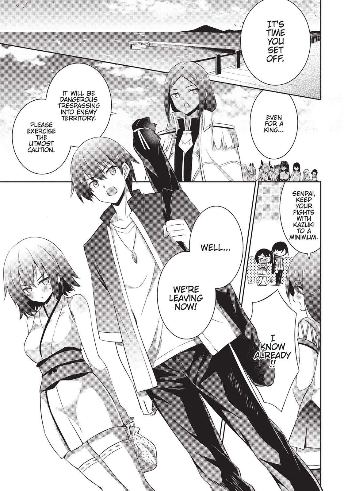 Magika no Kenshi to Shoukan Maou Chapter 70 page 1 - Chapter 70