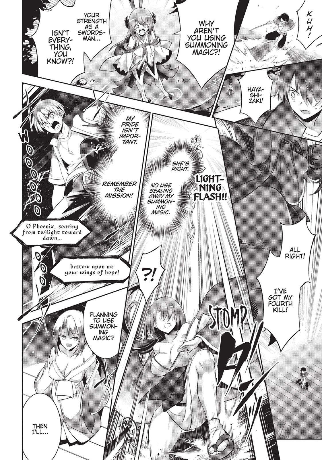 Magika no Kenshi to Shoukan Maou Chapter 71 page 22 - Chapter 71