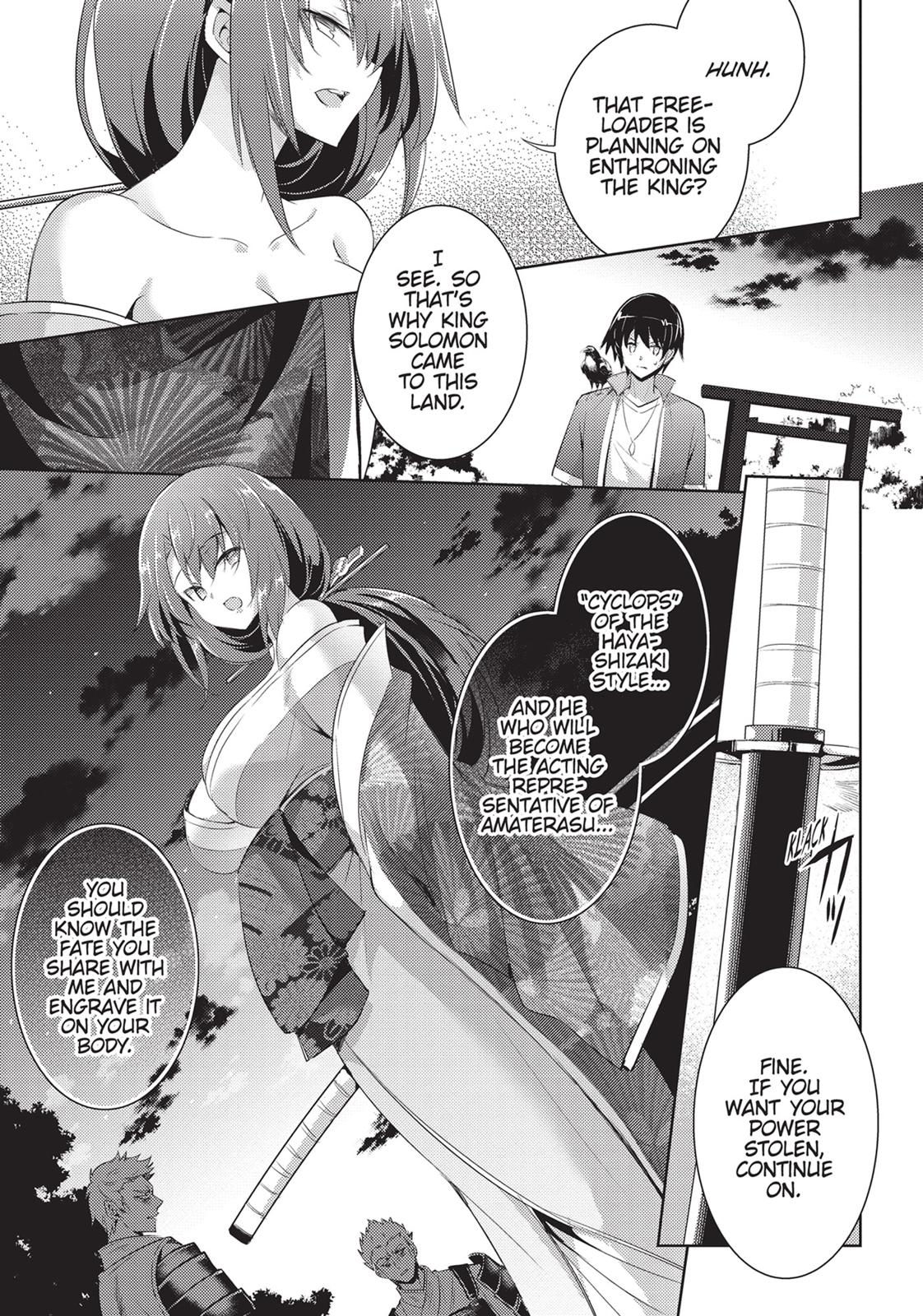 Magika no Kenshi to Shoukan Maou Chapter 71 page 25 - Chapter 71