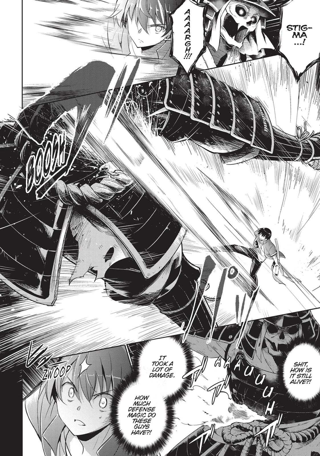 Magika no Kenshi to Shoukan Maou Chapter 71 page 6 - Chapter 71
