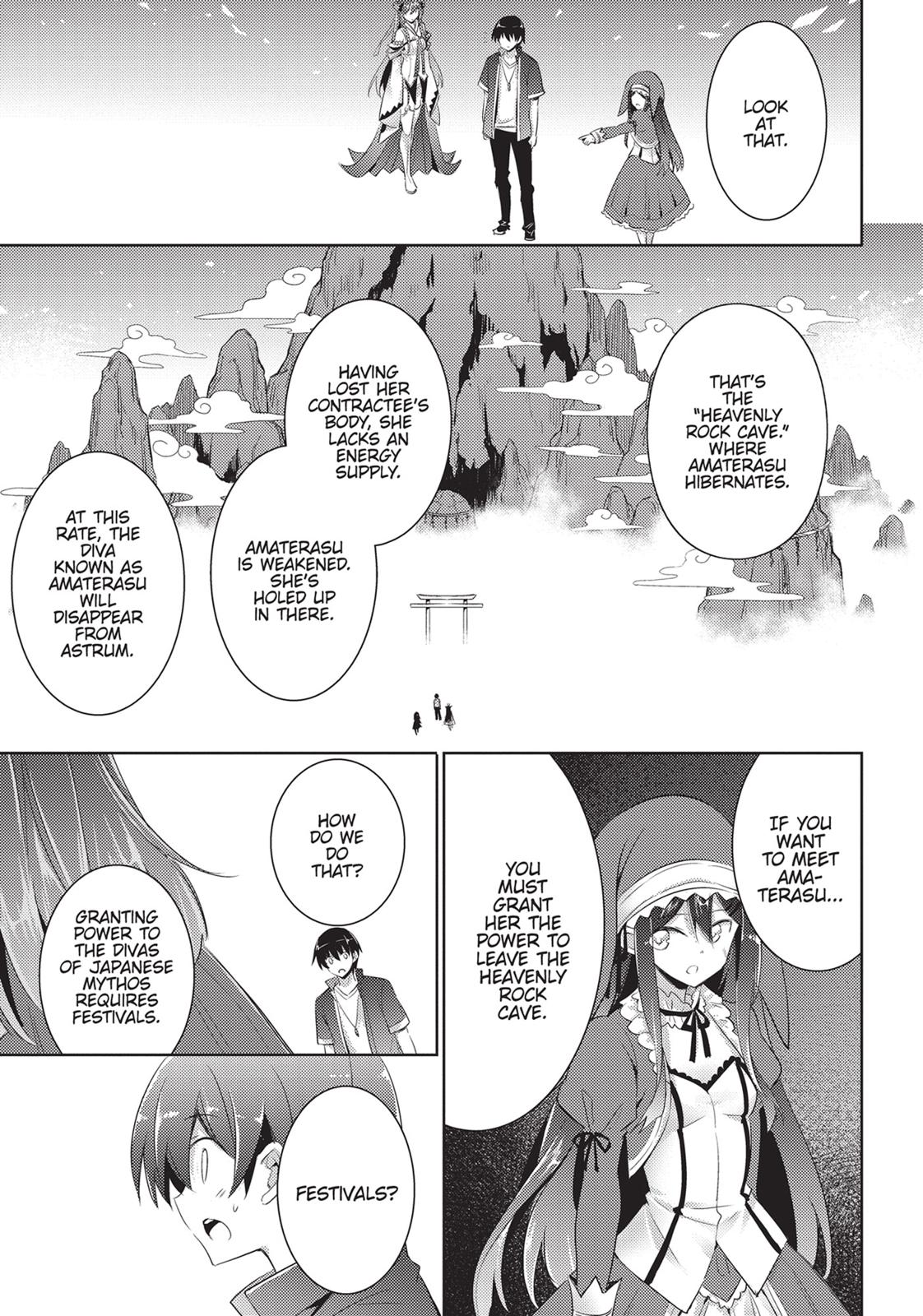 Magika no Kenshi to Shoukan Maou Chapter 72 page 17 - Chapter 72
