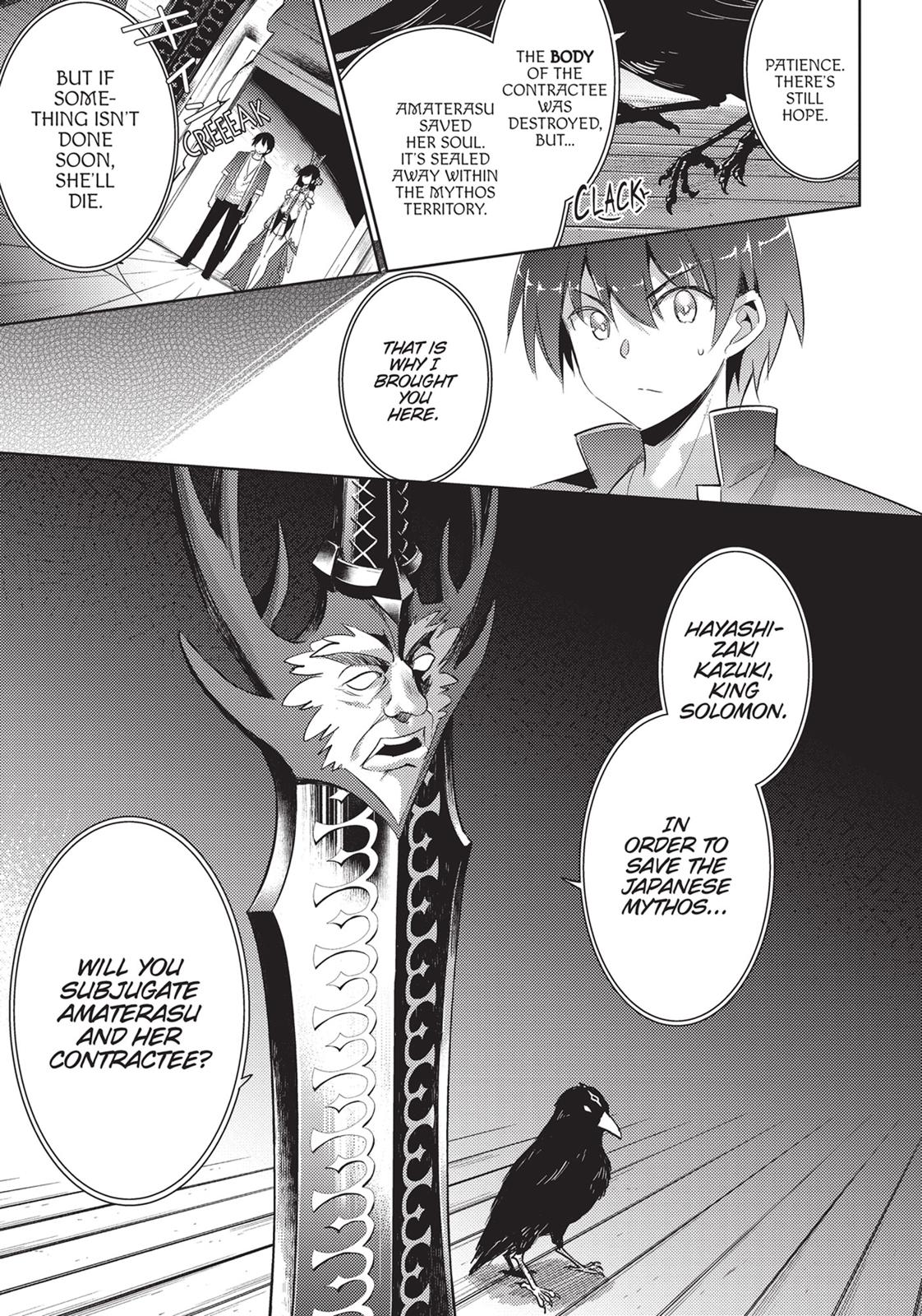 Magika no Kenshi to Shoukan Maou Chapter 72 page 3 - Chapter 72