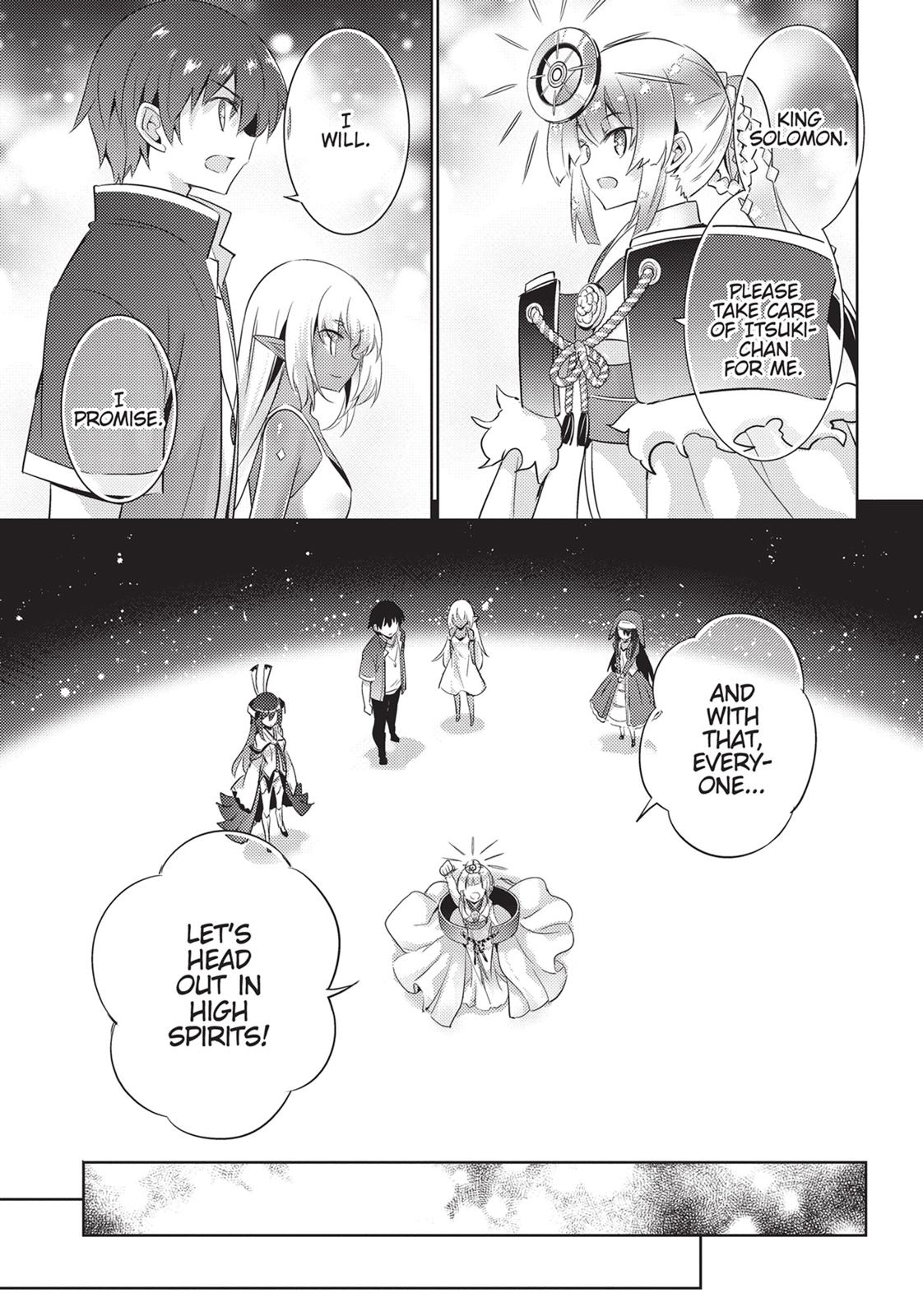 Magika no Kenshi to Shoukan Maou Chapter 73 page 11 - Chapter 73