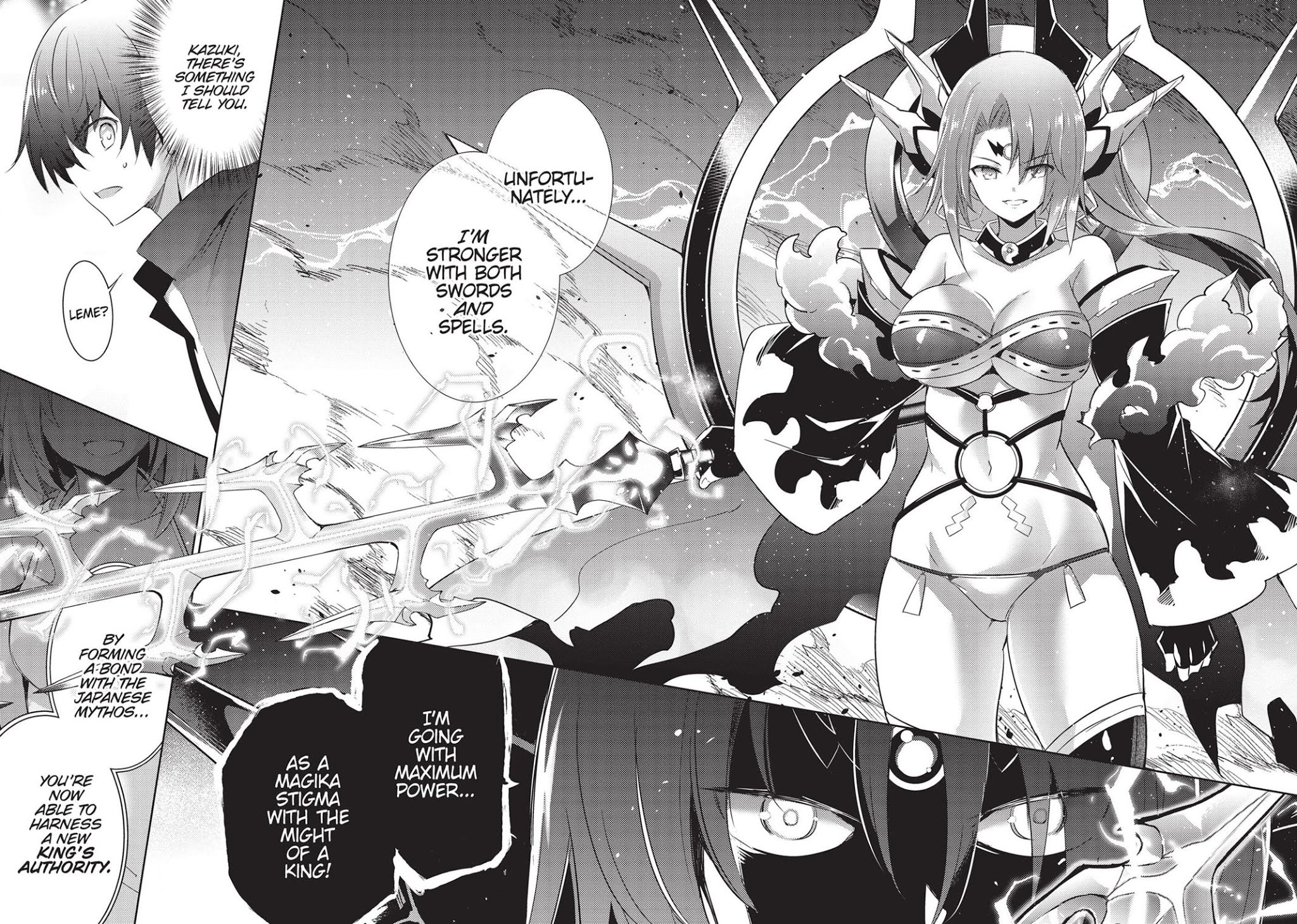 Magika no Kenshi to Shoukan Maou Chapter 73 page 24 - Chapter 73