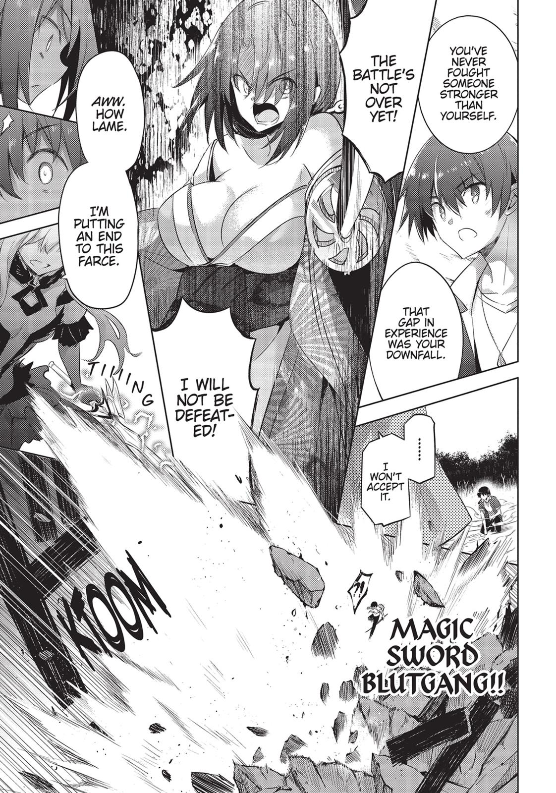 Magika no Kenshi to Shoukan Maou Chapter 74 page 17 - Chapter 74