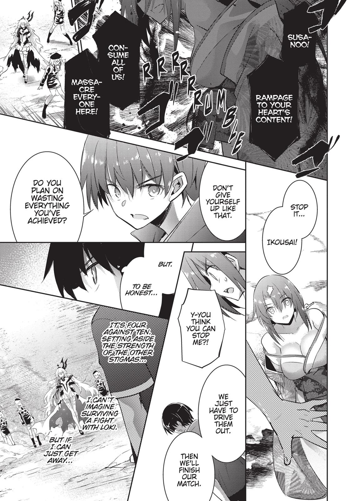 Magika no Kenshi to Shoukan Maou Chapter 74 page 21 - Chapter 74