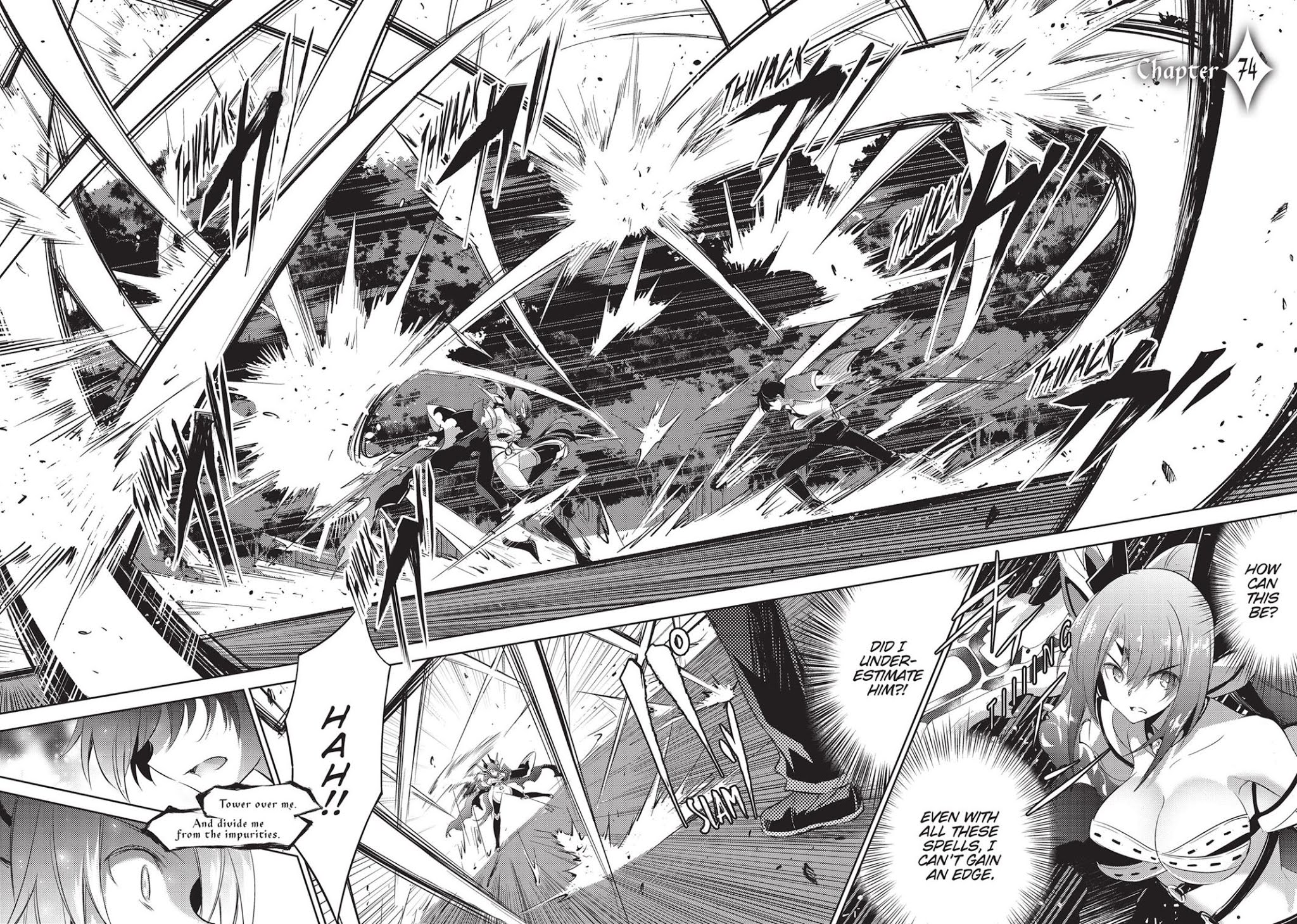 Magika no Kenshi to Shoukan Maou Chapter 74 page 4 - Chapter 74