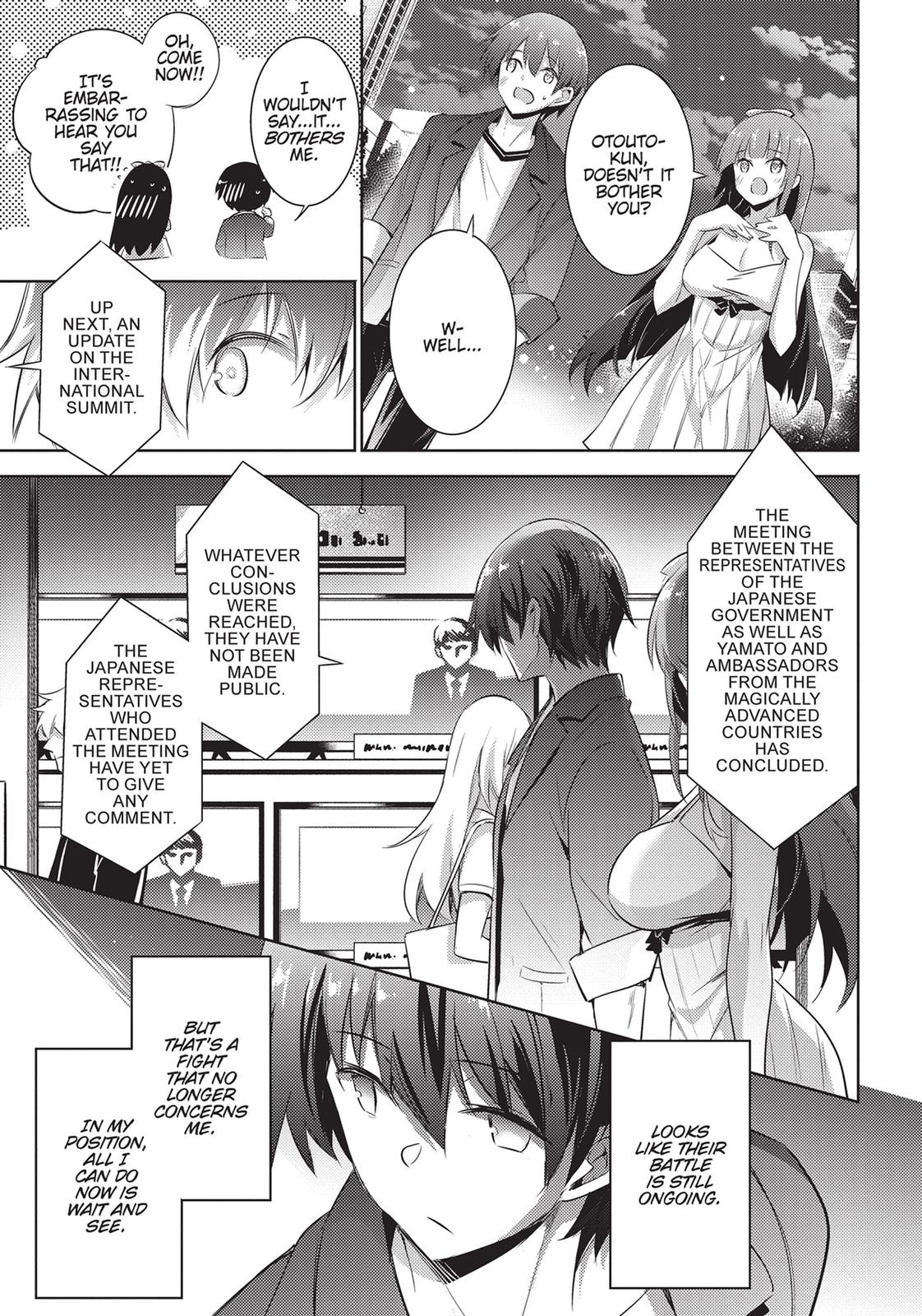 Magika no Kenshi to Shoukan Maou Chapter 77 page 13 - Chapter 77