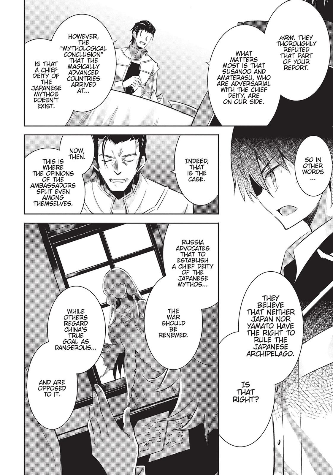 Magika no Kenshi to Shoukan Maou Chapter 78 page 10 - Chapter 78