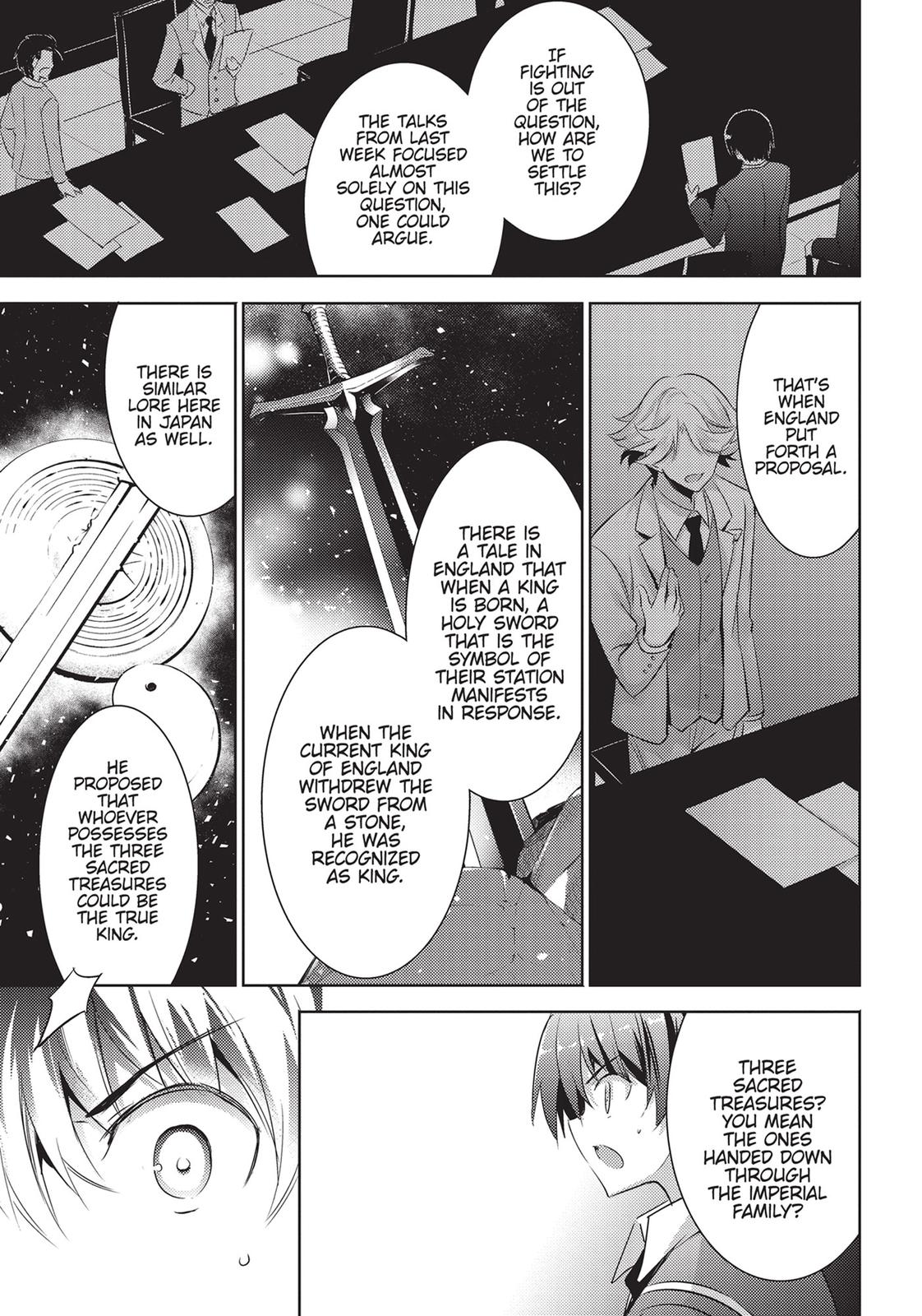Magika no Kenshi to Shoukan Maou Chapter 78 page 11 - Chapter 78