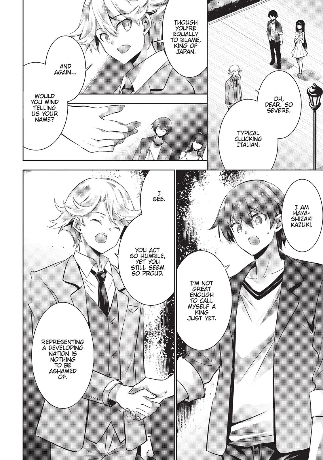 Magika no Kenshi to Shoukan Maou Chapter 78 page 4 - Chapter 78