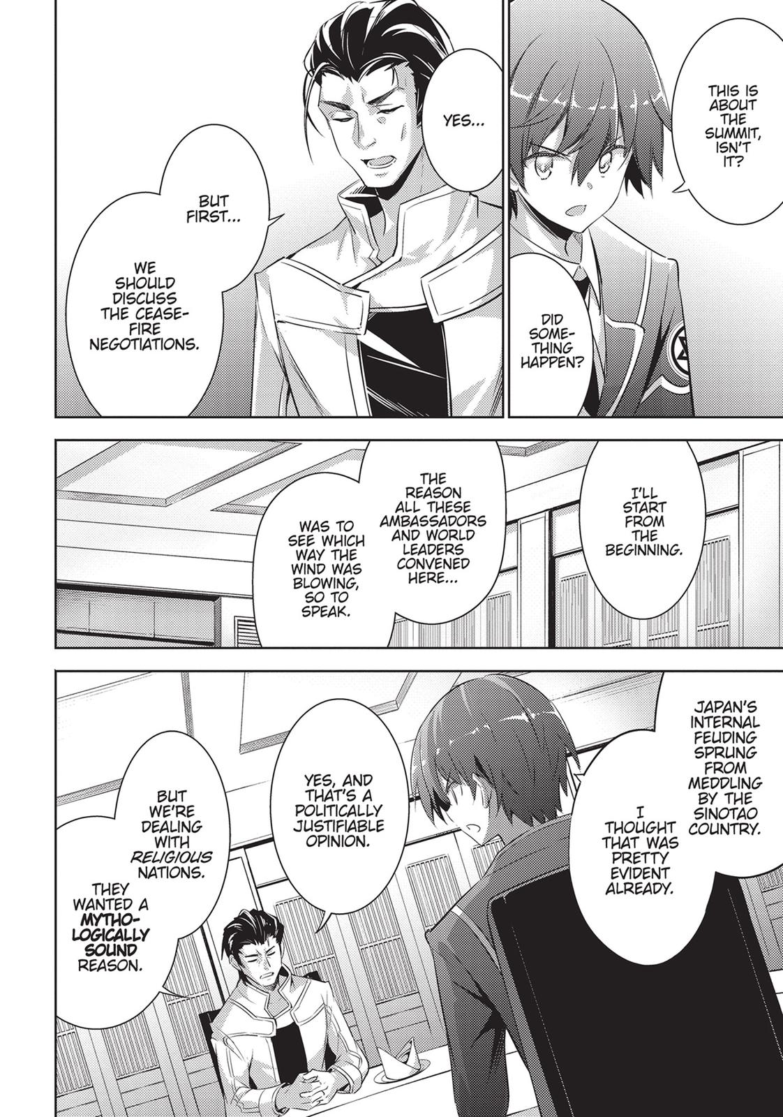 Magika no Kenshi to Shoukan Maou Chapter 78 page 8 - Chapter 78