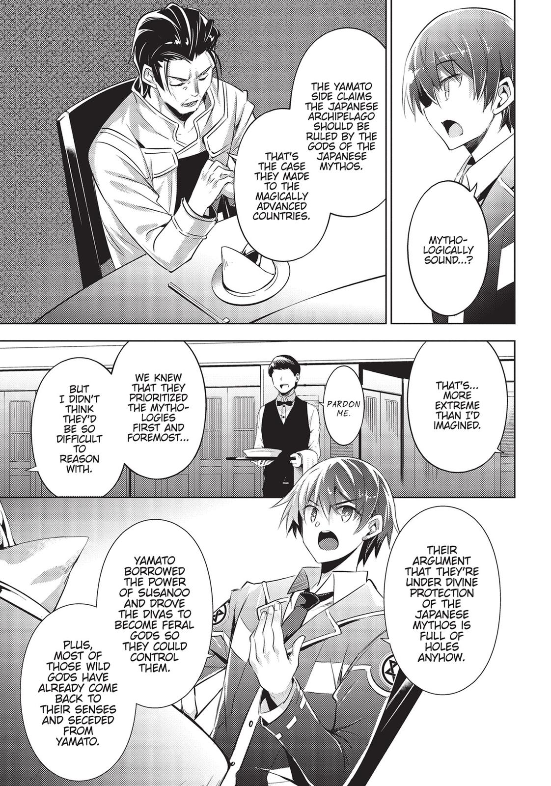 Magika no Kenshi to Shoukan Maou Chapter 78 page 9 - Chapter 78