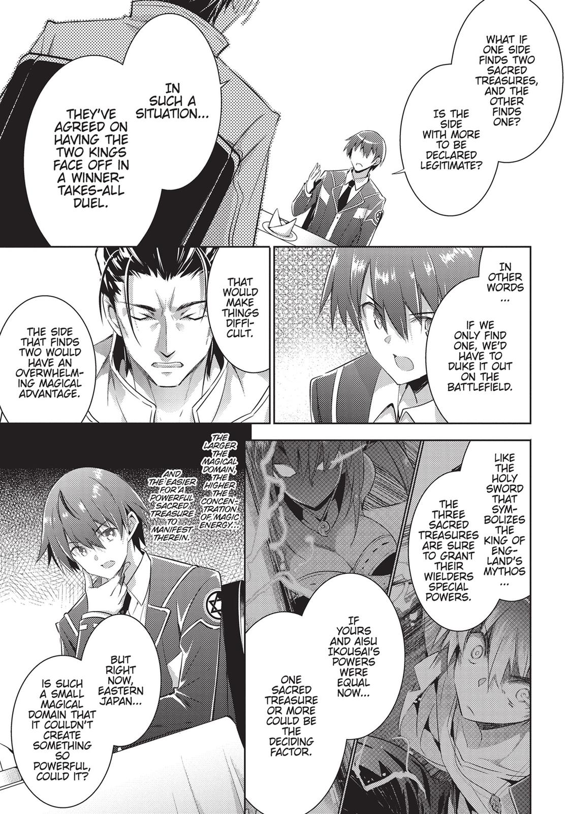 Magika no Kenshi to Shoukan Maou Chapter 79 page 3 - Chapter 79