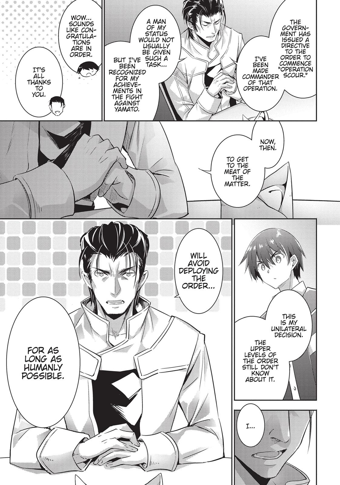 Magika no Kenshi to Shoukan Maou Chapter 79 page 5 - Chapter 79