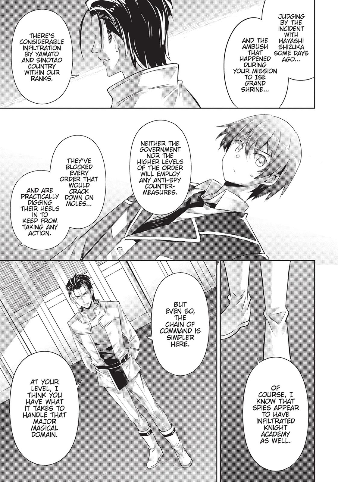 Magika no Kenshi to Shoukan Maou Chapter 79 page 7 - Chapter 79