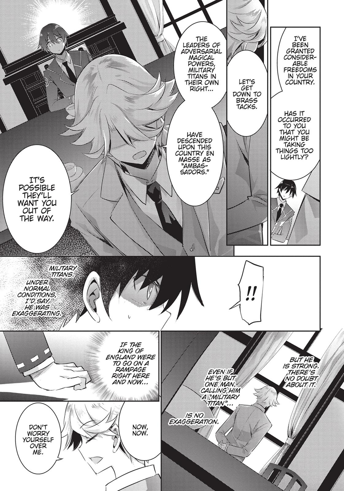 Magika no Kenshi to Shoukan Maou Chapter 80 page 5 - Chapter 80