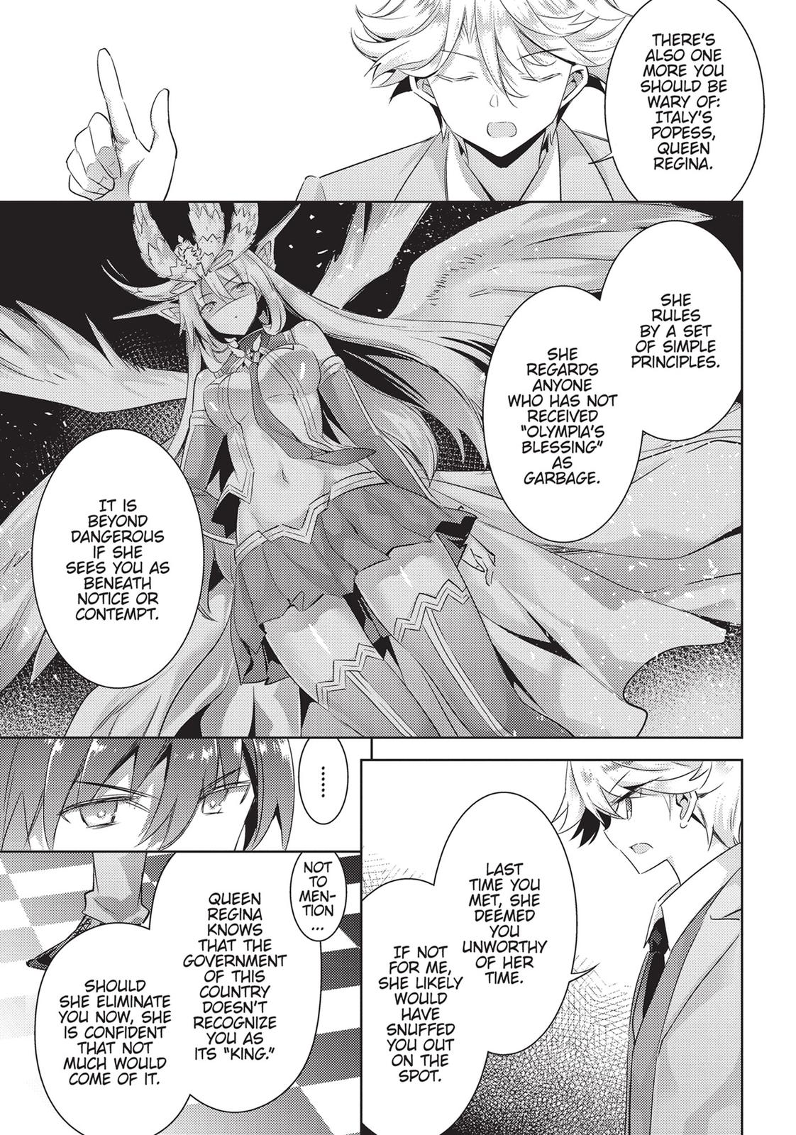 Magika no Kenshi to Shoukan Maou Chapter 80 page 7 - Chapter 80