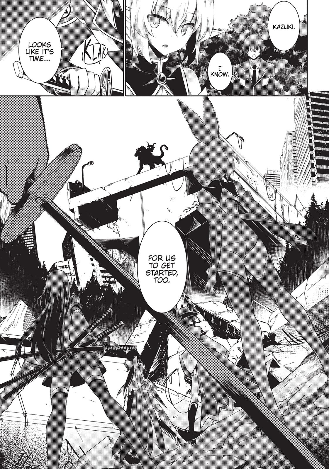 Magika no Kenshi to Shoukan Maou Chapter 81 page 3 - Chapter 81