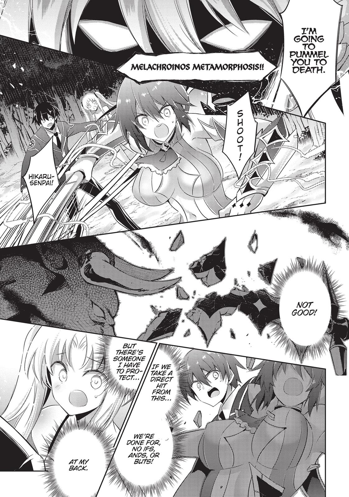 Magika no Kenshi to Shoukan Maou Chapter 82 page 11 - Chapter 82