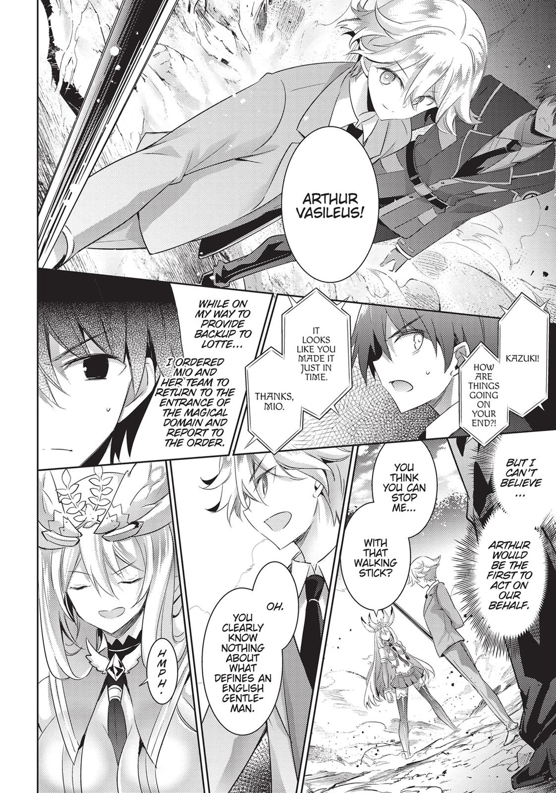 Magika no Kenshi to Shoukan Maou Chapter 82 page 14 - Chapter 82