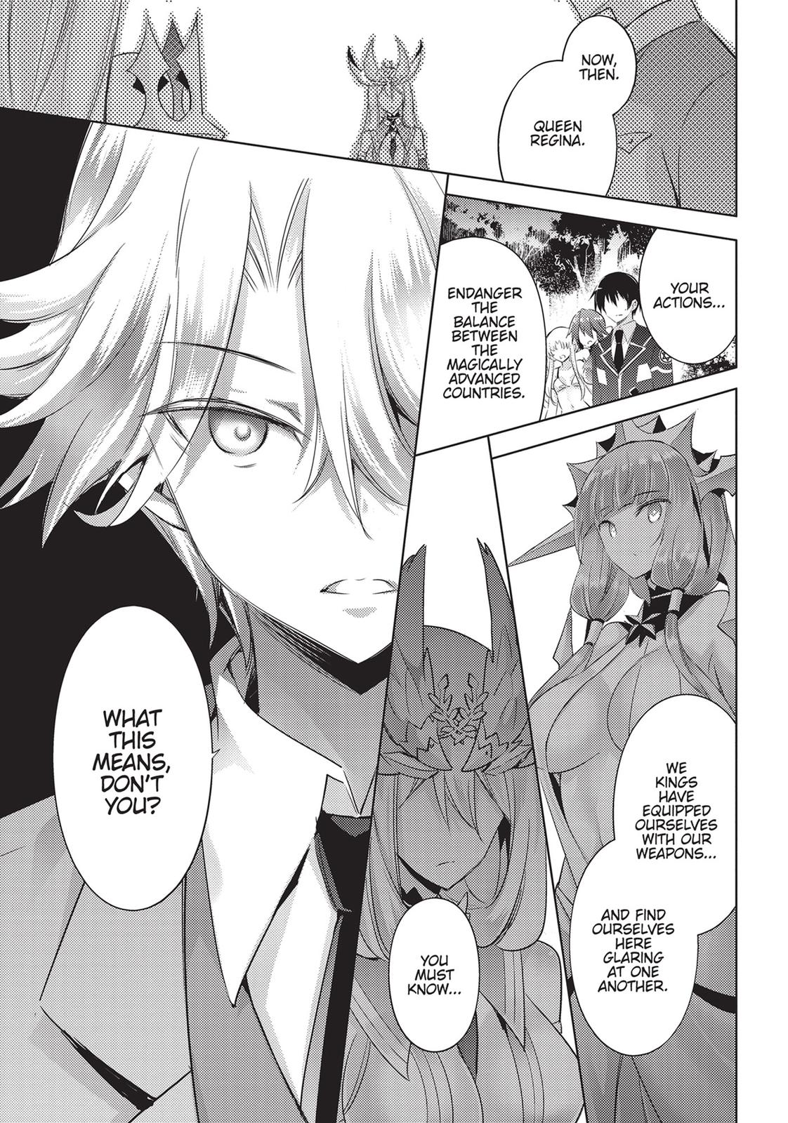 Magika no Kenshi to Shoukan Maou Chapter 82 page 17 - Chapter 82