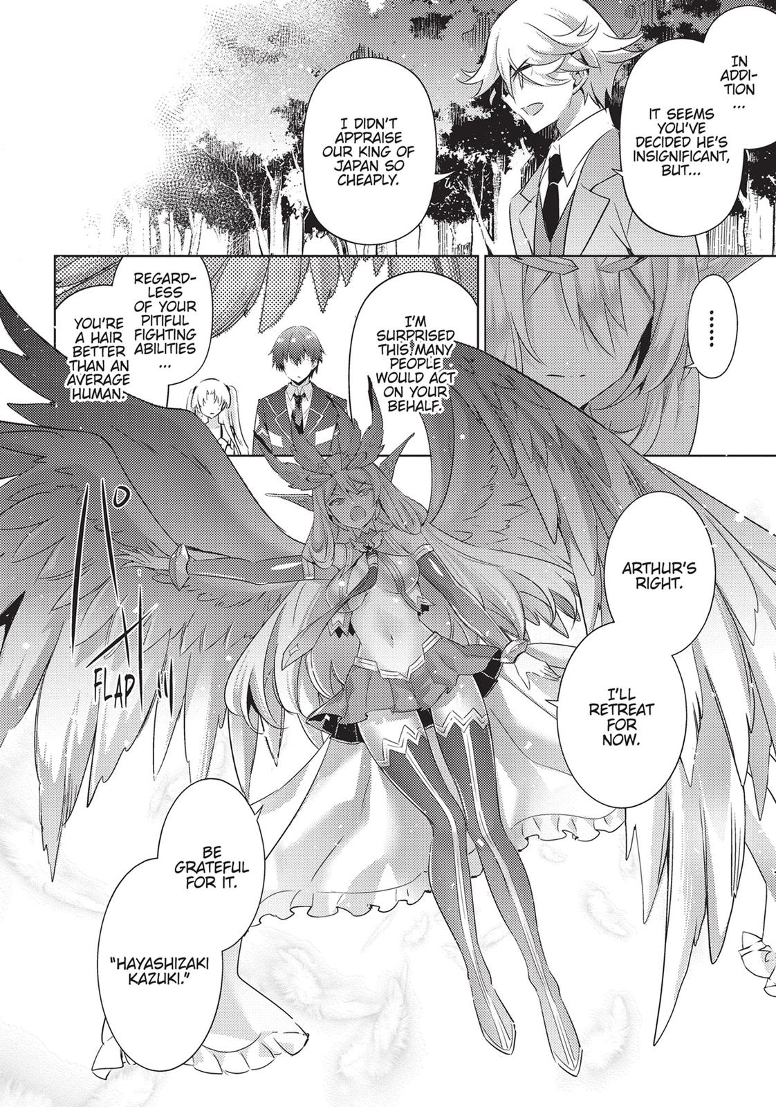 Magika no Kenshi to Shoukan Maou Chapter 82 page 18 - Chapter 82