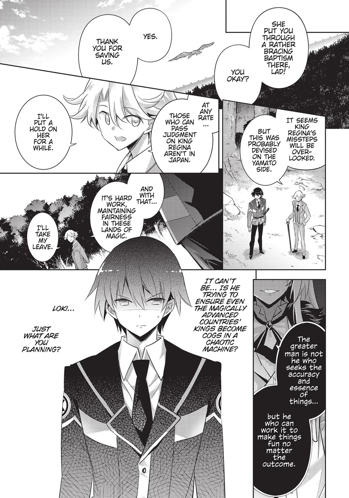 Magika no Kenshi to Shoukan Maou Chapter 82 page 19 - Chapter 82