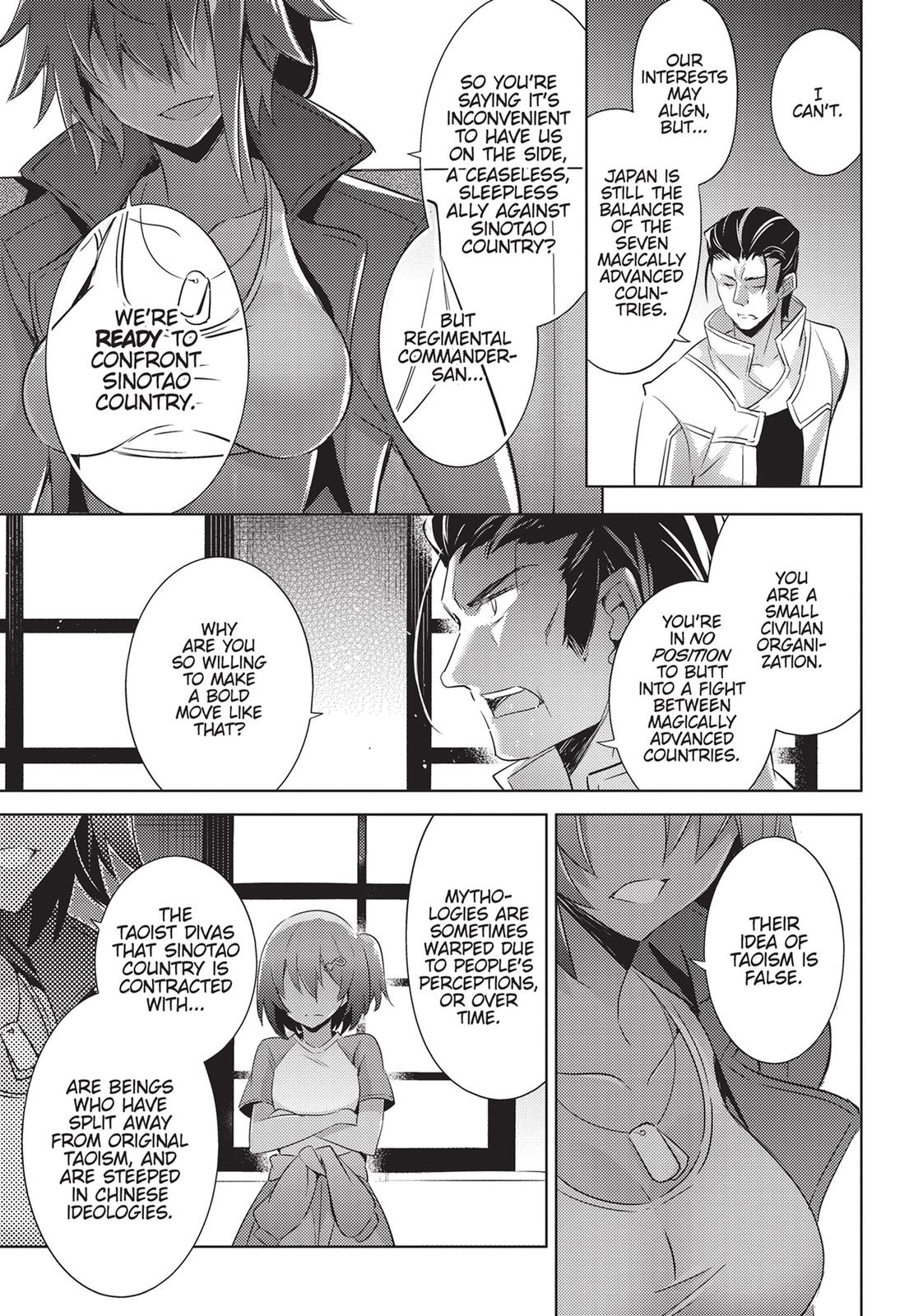 Magika no Kenshi to Shoukan Maou Chapter 82 page 21 - Chapter 82