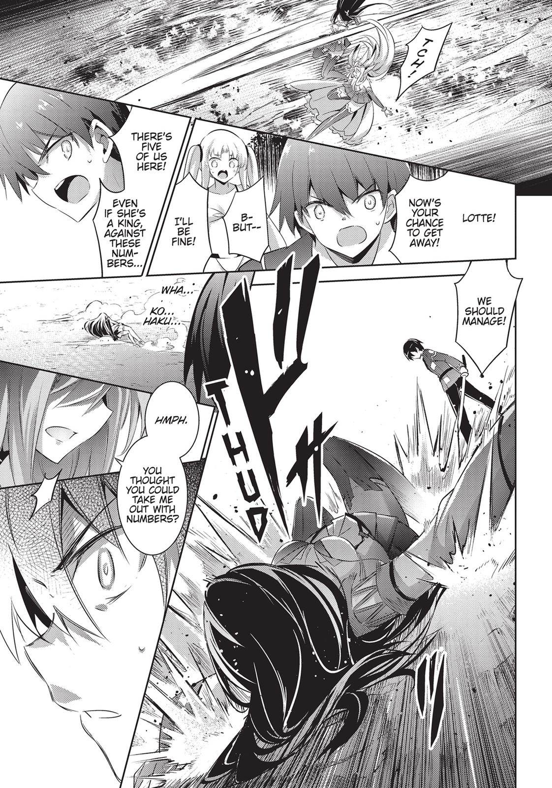 Magika no Kenshi to Shoukan Maou Chapter 82 page 9 - Chapter 82