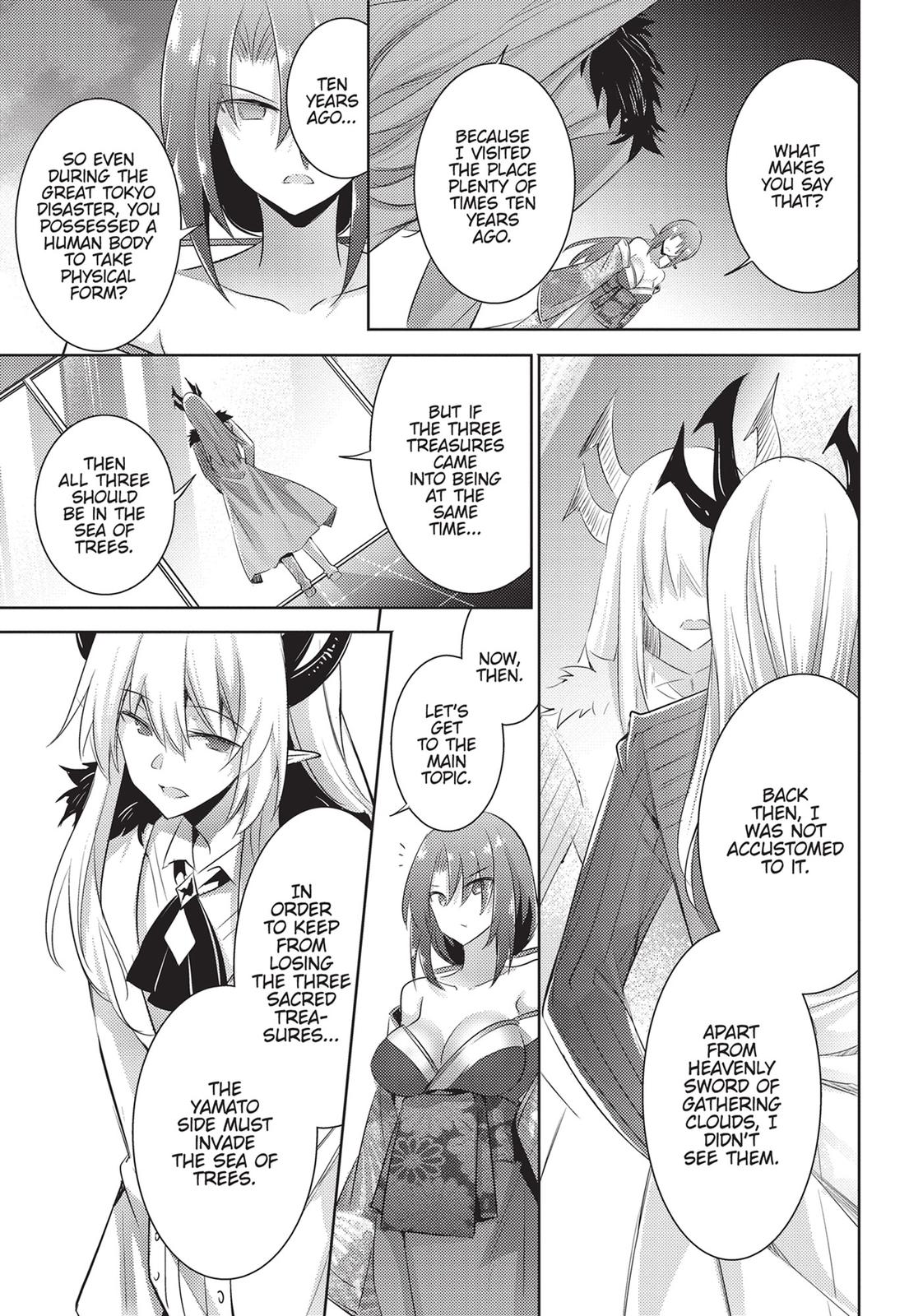 Magika no Kenshi to Shoukan Maou Chapter 83 page 11 - Chapter 83