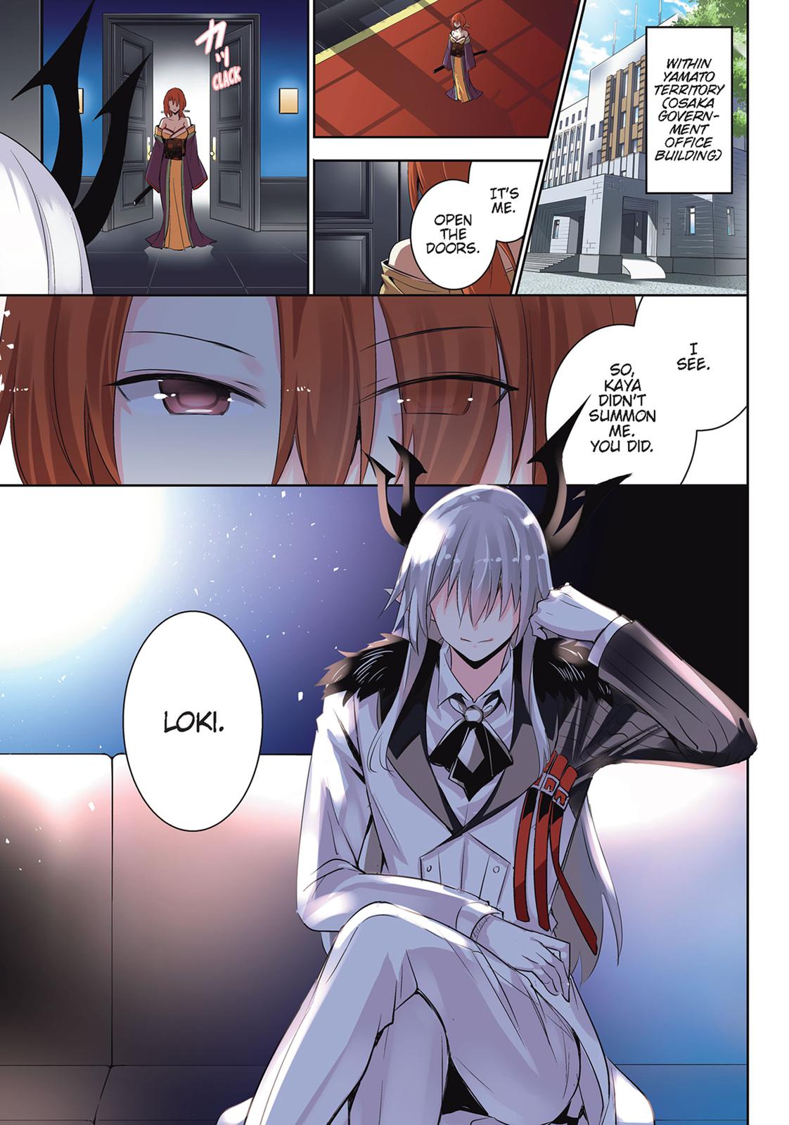 Magika no Kenshi to Shoukan Maou Chapter 83 page 3 - Chapter 83