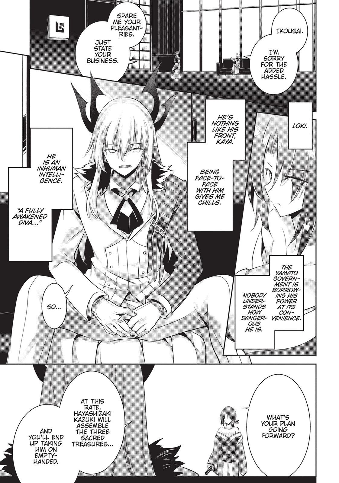 Magika no Kenshi to Shoukan Maou Chapter 83 page 7 - Chapter 83