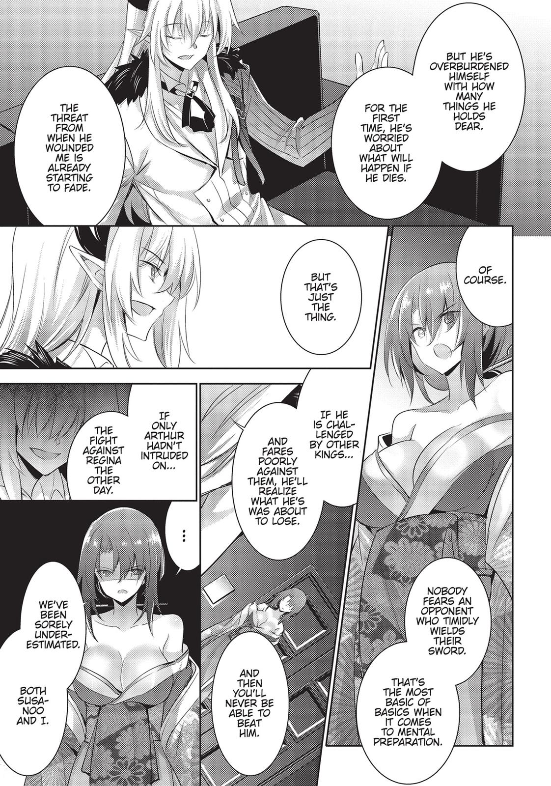 Magika no Kenshi to Shoukan Maou Chapter 83 page 9 - Chapter 83